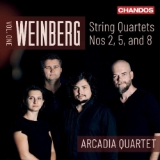 Weinberg - String Quartets, Vol.1 - Arcadia Quartet