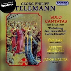 Telemann - Solo Cantatas - Éva Lax, János Malina