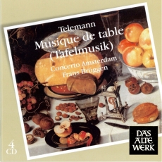 Telemann - Musique de table (Tafelmusik) - Concerto Amsterdam, Frans Bruggen