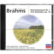 Brahms - Piano Concerto 1, Ballades - Rubinstein, Katchen, Mehta