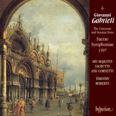 Gabrieli - Sacrae Symphoniae - Giovanni Gabrieli - The 16 Canzonas and Sonatas from Sacrae Symphoniae - His Majestys Sagbutts and Cornetts, Timothy Roberts