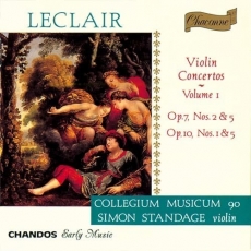 Leclair, Jean-Marie - Concertos pour violon Vol.1-3 - Simon Standage & Collegium Musicum 90