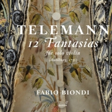 Telemann - 12 Fantasias for solo violin - Fabio Biondi