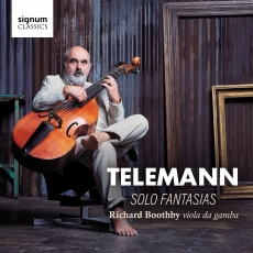 Richard Boothby - Telemann - 12 Fantasias for Solo Viola da Gamba