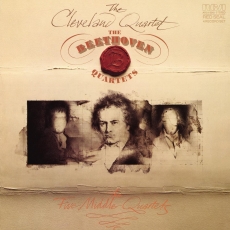 Cleveland Quartet - Beethoven - The Five Middle Quartets