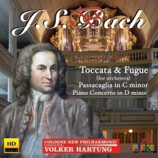 Volker Hartung - Bach - Works for Piano & Orchestra