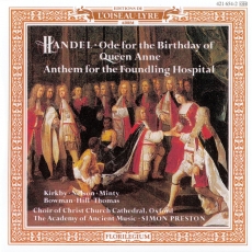 Handel - Ode for the Birthday of Queen Anne - Simon Preston