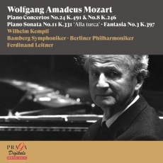 Mozart - Piano Concertos Nos. 8 & 24 - Wilhelm Kempff, Ferdinand Leitner