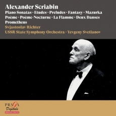 Scriabin - Piano Sonatas. Etudes, Preludes, Fantasy, Mazurka, Poeme, Poeme Nocturne, La Flamme, Deux Danses, Prometheus - Sviatoslav Richter