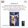 Sacred Choral & Organ Works Vol.1 (Piquemal,Lebrun a.o.)