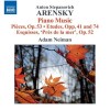 Arensky - Piano Music - Adam Neiman
