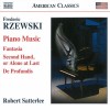 Rzewski - Piano Music - Satterlee