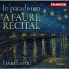 In paradisum - A Faure Recital, Vol. 2 - Louis Lortie