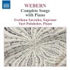 Webern - Complete Songs with Piano - Svetlana Savenko, Yuri Polubelov