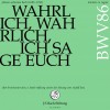 Bach: Kantate zu Rogate: Wahrlich, wahrlich, ich sage euch, BWV 86 - Rudolf Lutz