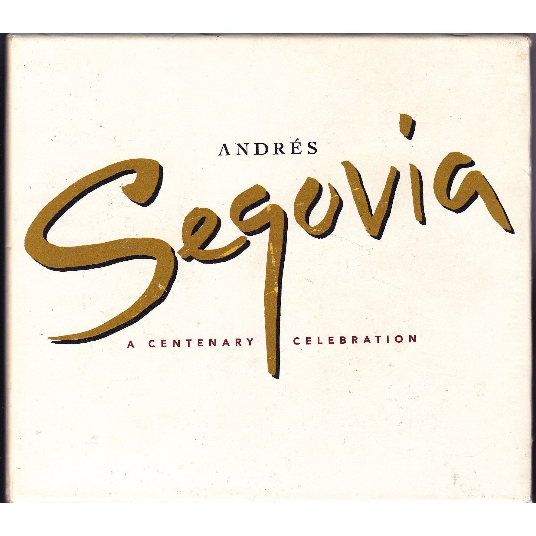 Andres Segovia. A Centenary Celebration. [CD 3 of 3]