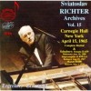 Sviatoslav Richter Archives - Vol.15 - Carnegie Hall - April 1965 CD2of2