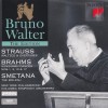 Strauss. Walzer, Ouvertueren; Brahms. Ungarische Taenze; Smetana. Vltava (Walter)