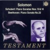 Schubert - Piano Sonatas Nos. 13 & 14; Beethoven - Piano Sonata No. 32 (Solomon)